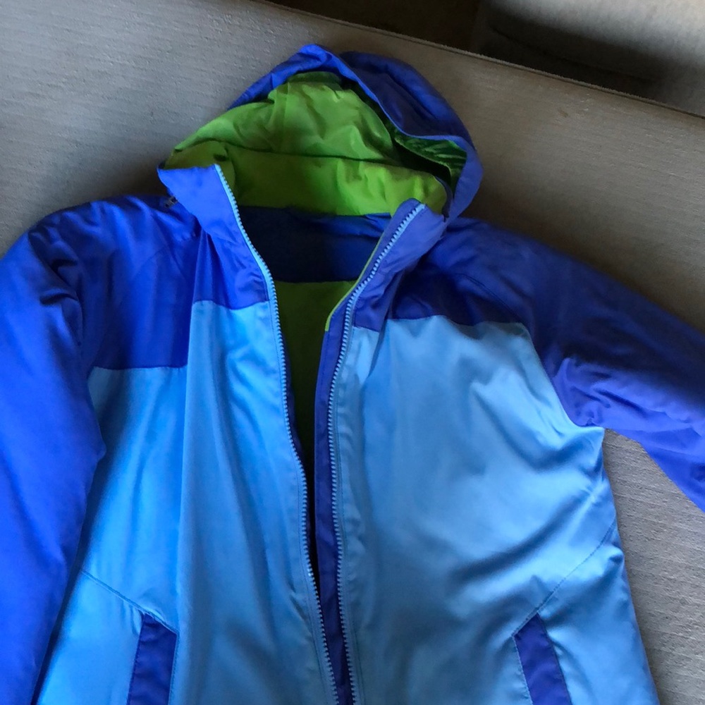 Blue L.L. Bean Girls Winter Coat